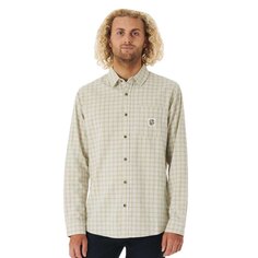 Рубашка с длинным рукавом Rip Curl Swc Rails Flannel, бежевый