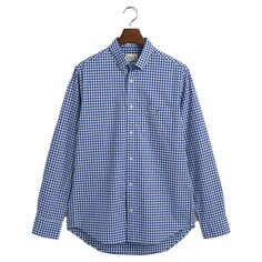 Рубашка с длинным рукавом Gant Reg Gingham, синий