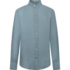 Рубашка с длинным рукавом Hackett Garment Dyed P, синий