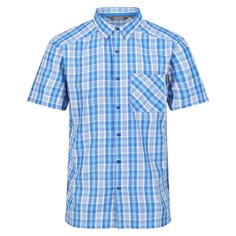 Рубашка с коротким рукавом Regatta Mindano VI Checked, синий