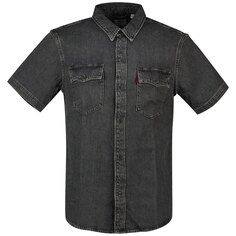 Рубашка с коротким рукавом Levi´s Relaxed Fit Western, черный Levis