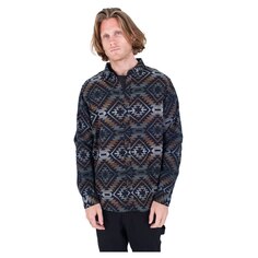 Рубашка с коротким рукавом Hurley Portland Organic, коричневый