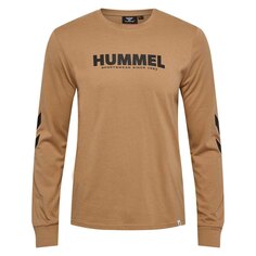 Футболка с длинным рукавом Hummel Legacy, коричневый