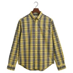 Рубашка с длинным рукавом Gant Reg Ut Check Bd, желтый