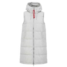 Жилет Alpha Industries Long Puffer, серый