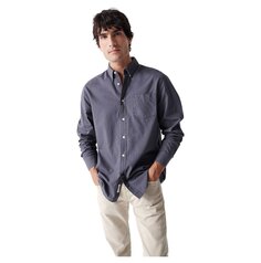 Рубашка с длинным рукавом Salsa Jeans Basic Oxford Regular, синий