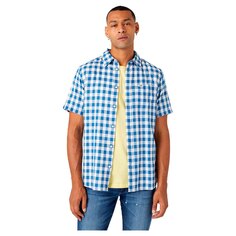 Рубашка с коротким рукавом Wrangler 1 Pocket Regular Fit, синий