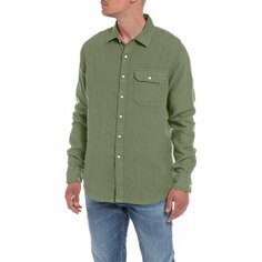 Рубашка с длинным рукавом Replay M4082A.000.81388B, зеленый