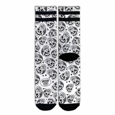 Носки American Skater Skull Coolmax 40066347171939, белый