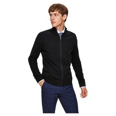 Кардиган Selected Berg Full Zip, черный