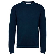 Свитер Selected Rocks Knit, синий