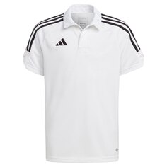 Поло с коротким рукавом adidas Tiro23 L, белый