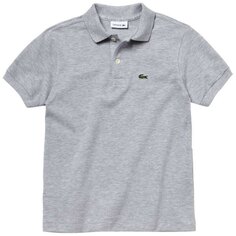 Поло с коротким рукавом Lacoste Petit Piqué, серый