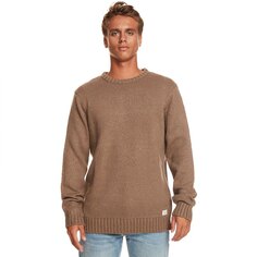 Свитер Quiksilver Neppy Crew Neck, коричневый