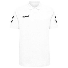 Поло с коротким рукавом Hummel Go Cotton, белый