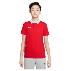 Поло с коротким рукавом Nike Dri Fit Park, красный