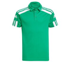 Поло с коротким рукавом adidas Squadra 21, зеленый