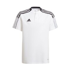 Поло с коротким рукавом adidas Tiro 21, белый