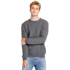 Свитер Timberland Phillips Brook Lambswool Cable Crew Regular, серый