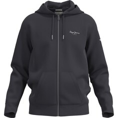 Толстовка Pepe Jeans Edward Full Zip, черный