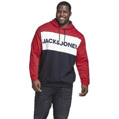 Худи Jack &amp; Jones Logo Blocking, красный