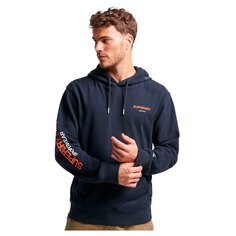 Худи Superdry Sportswear Logo Loose, синий