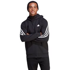 Толстовка adidas Sportswear Fi 3S Full Zip, черный