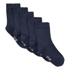 Носки Minymo Ankle Solid 5 Pack, синий Minymo®