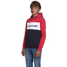 Худи Jack &amp; Jones Logo Blocking, красный