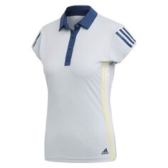 Поло с коротким рукавом adidas Club 3 Stripes, синий