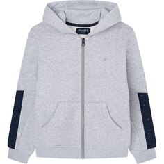 Толстовка Hackett Logo Tape 1 Full Zip, серый