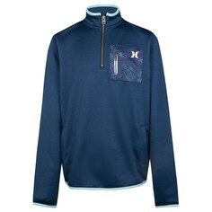 Толстовка Hurley H2O-Dri Solar Half Zip, синий