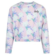 Толстовка Hurley Printed Neck 486907, синий