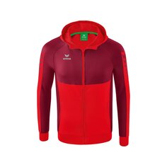 Толстовка Erima Six Wings Training Full Zip, красный