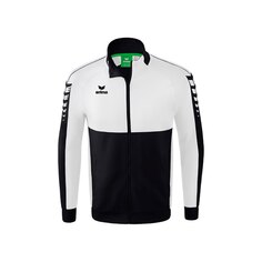 Толстовка Erima Six Wings Worker Full Zip, черный