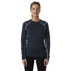 Футболка с длинным рукавом Helly Hansen Lifa Merino Midweight Crew, синий