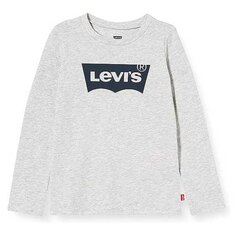 Футболка Levi´s Batwing Long Sleeve Round Neck, серый Levis