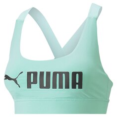 Спортивный топ Puma Mid Impact Fit, зеленый