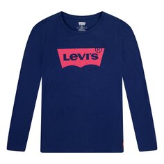 Футболка с длинным рукавом Levi´s Batwing Kids, синий Levis