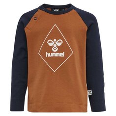 Футболка с длинным рукавом Hummel Ceasar, коричневый