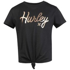 Футболка Hurley Knotted Boxt Girl, черный