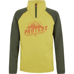 Футболка с длинным рукавом Protest Prtskip Half Zip, зеленый