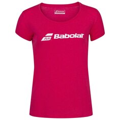 Футболка Babolat Exercise Logo, розовый