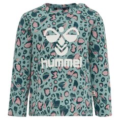 Футболка с длинным рукавом Hummel Sonja, зеленый