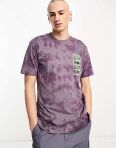 Фиолетовая футболка Billabong LOTR