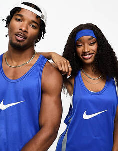 Синяя футболка унисекс Nike Basketball Icon Plus Dri-Fit Unknown