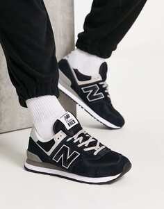 Черные кроссовки New Balance 574