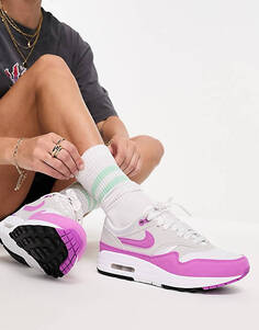 Кроссовки Nike Air Max 1 цвета фуксии