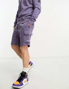 Темно-фиолетовые шорты карго Marshall Artist Siren