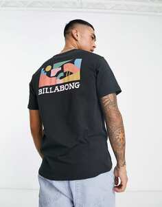 Черная футболка Billabong Segment